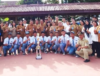 SMKN 1 Merdeka Juara 1 Turnamen Voli SMK/SMA Kab. Karo